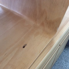 【デザインがおしゃれ】キャビネット ハニカムシェルフ サイドボード オープンシェルフ ：ナチュラルの画像