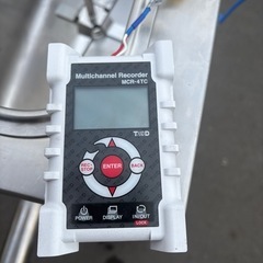 ■中古品 使用数回 パステライザー カルピジャーニー PASTO 30 XPL P 3相200V 2022年購入 専用温度計付き（MCR-４TC） 動作問題なし■の画像