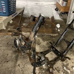 3CP ジョグ ジョグスポーツ フレーム 27V 2JA 原付 ヤマハの画像