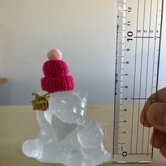 レジン　招き猫の画像