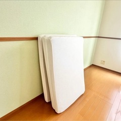 ニトリ　折り畳み　マットレス　シングル　布団　セットの画像