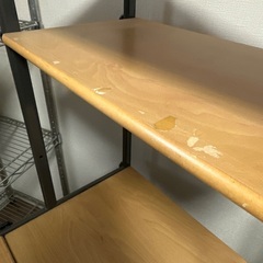 パソコンデスク　キャスター付きの画像