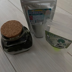 水草 まりも瓶太鼓コルク 栄養剤➕ミネラル鉱石の画像
