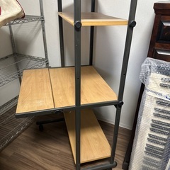 パソコンデスク　キャスター付きの画像