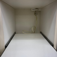 【ドリーム川西店御来店限定】☆ジモティー見たよ♪割引☆ニトリ　2枚扉食器棚　クリーニング済み 【2125560000038044】の画像