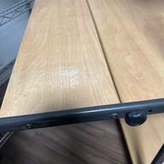 パソコンデスク　キャスター付きの画像