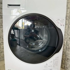 【2024年購入品】ドラム式洗濯機　アイリスオーヤマ　DKC85A1-Wの画像