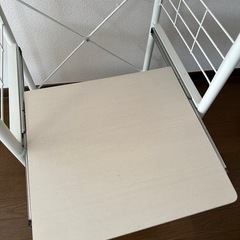 ニトリ キッチンラック 白の画像