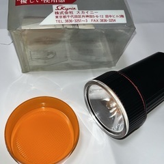 ブラウンドライヤー＆懐中電灯電池式の画像