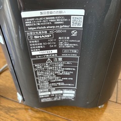 SHARP 加湿空気清浄機の画像