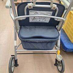 ✨中古　シルバーカー(ヘルスバックMB)　花柄デザイン✨うるま市田場✨の画像