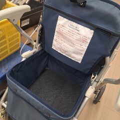 ✨中古　シルバーカー(ヘルスバックMB)　花柄デザイン✨うるま市田場✨の画像