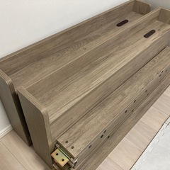 ベッドボード×2人分の画像