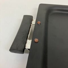 stp-3645　烏城印　ホットプレート　足付き　焼付総仕上げ　鉄板　バーベキュー　長方形　平面　ビフテキ　オイル焼き　焼きそばの画像
