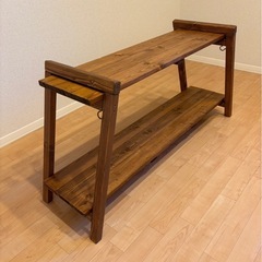 木製　棚、シェルフ、ラックの画像