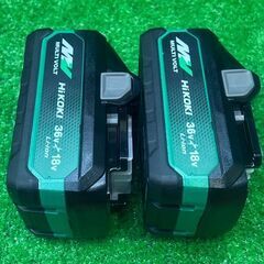 ハイコーキ BSL36B18X リチウムイオンバッテリー 36V/4.0Ah  2個セット【船橋馬込店】【店頭取引限定】【未使用】管理番号：ITNSCPF1BTQCの画像