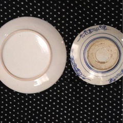 古皿２枚の画像