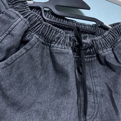 編み上げデニム グレーの画像