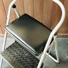 美品　使用数回　COSCO 折り畳み踏み台
の画像