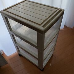 那須塩原市三島エリア　3段ラック、収納ケースの画像