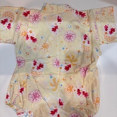 ベビー　ロンパース甚平　80センチの画像