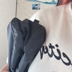 ジュニア スキー板、ストック、収納ケース付きの画像