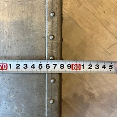 大型 アルミ トランクケース コンテナ 古道具 収納 ケース レトロ 箱　ヴィンテージの画像
