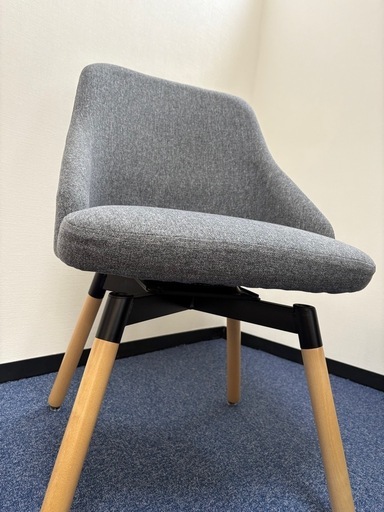 IKEA JANOLOF ヤンオロフ　グレー　回転式チェア JANOLOF ヤンオロフ 回転パーソナルチェア, グンナレド ダークグレー