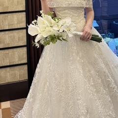 アーティフィシャルフラワー 結婚式ブーケの画像