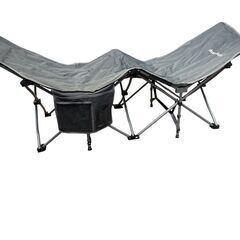 KingCamp アウトドア ベッド KC2026 折りたたみベッド 組立不要 190×67×38/48cm 中古 キングキャンプの画像