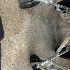 軽量 介助用 車椅子 車イス 折りたたみの画像