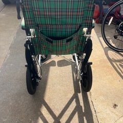 軽量 介助用 車椅子 車イス 折りたたみの画像