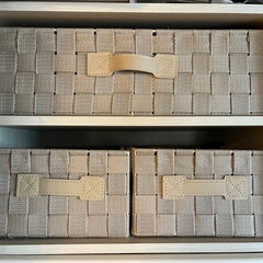 【美品】収納棚・カゴ・収納ケースの画像