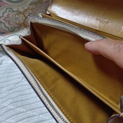 COACH レザー 長財布の画像