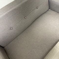 2人掛けソファー　の画像
