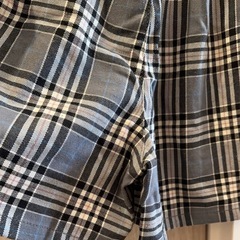 チェック キュロットスカート 160の画像