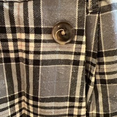 チェック キュロットスカート 160の画像