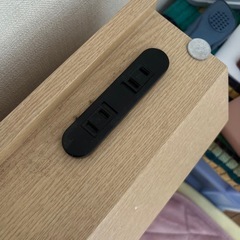 【美品】【格安】コンセント付！セミダブルマットレス&ベッドフレームの画像