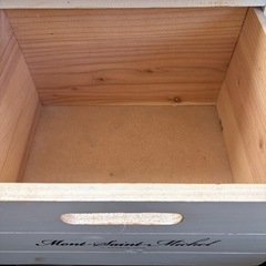 木製　アンティーク　収納棚の画像