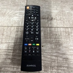 モダンデコ　40型液晶テレビ SUNRIZE tv40-bk リモコン付の画像