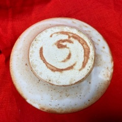 小皿5つ、和風、橙色の画像