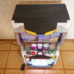 パチスロ 実機 スマスロ Lパチスロ 戦姫絶唱シンフォギア 正義の歌 コイン不要機 家庭用100V 台キー 設定キーの画像