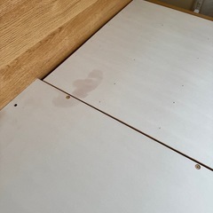 【ニトリ】セミダブルベッドの画像