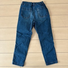 超美品‼︎ユニクロ130センチデニム2点セットの画像