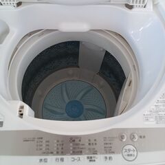 ★リユースのサカイつくば店★TK7698 TOSHIBA 洗濯機 AW-5G9 5Kg 21年製 動作確認／クリーニング済み　【リユースのサカイつくば店】 の画像