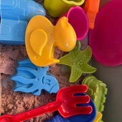 まとまる砂遊びセット　お話し中の画像