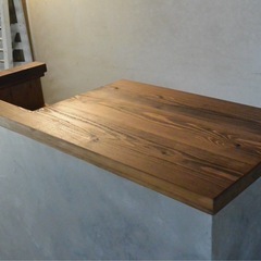 決まりました！インダストリアル調　 レジカウンターの画像