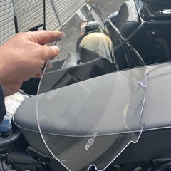 ハーレー純正フロントシールドの画像