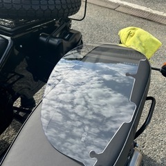 ハーレー純正フロントシールドの画像