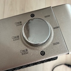 電気ストーブ　加湿機能つきの画像